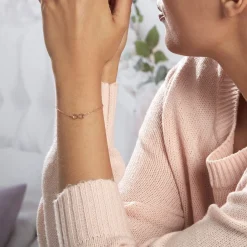 Histoire d'Or Bracelet Castilla Argent Rose Outlet