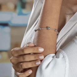 Histoire d'Or Bracelet Catarina Argent Blanc Clearance