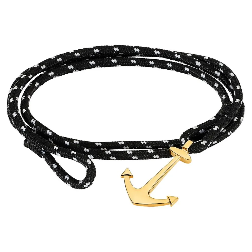 Histoire d'Or Bracelet Cedric Acier Blanc New