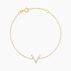 Histoire d'Or Bracelet Celene Or Jaune Oxyde De Zirconium Outlet