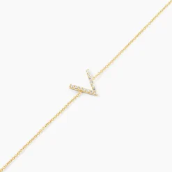 Histoire d'Or Bracelet Celene Or Jaune Oxyde De Zirconium Outlet