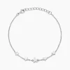 Histoire d'Or Bracelet Celesta Argent Blanc Outlet
