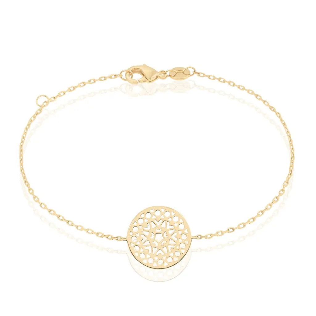 Histoire d'Or Bracelet Celso Plaqué Or Jaune Sale
