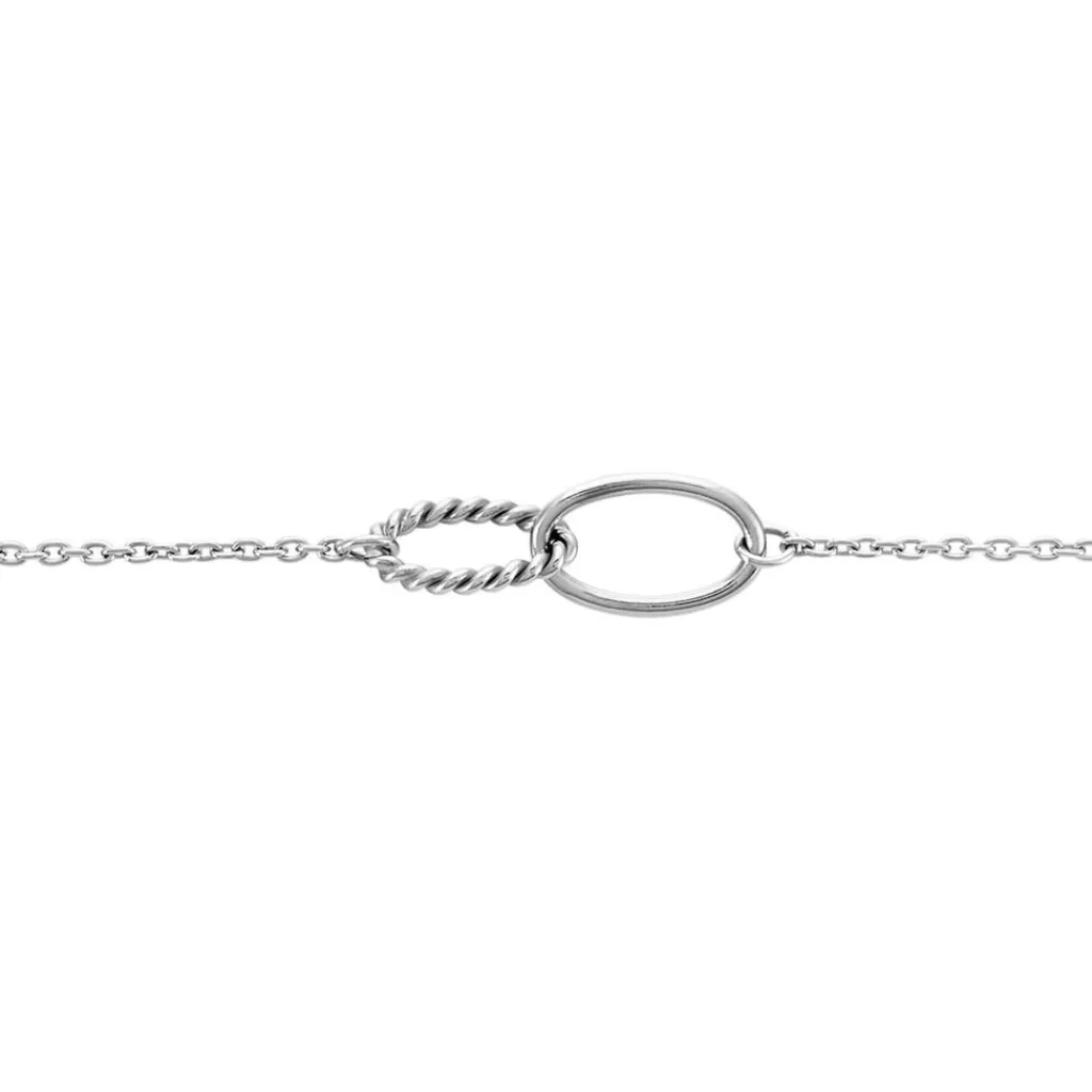 Histoire d'Or Bracelet Cherise Argent Blanc Discount