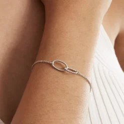 Histoire d'Or Bracelet Cherise Argent Blanc Discount