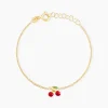 Histoire d'Or Bracelet Cherry Cerise Or Jaune Best