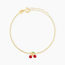 Histoire d'Or Bracelet Cherry Cerise Or Jaune Best