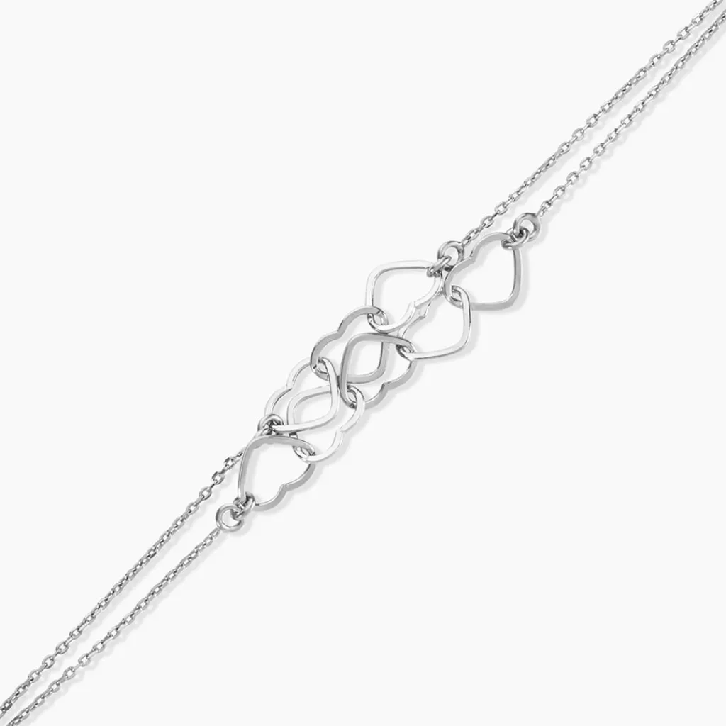 Histoire d'Or Bracelet Chiara Argent Blanc Outlet