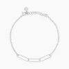 Histoire d'Or Bracelet Chiarina Argent Blanc Discount