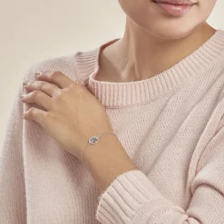 Histoire d'Or Bracelet Chimere Argent Blanc Oxyde De Zirconium Outlet