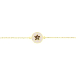 Histoire d'Or Bracelet Christelle Etoile Or Jaune Sale