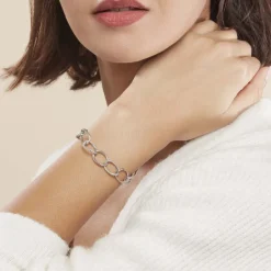 Histoire d'Or Bracelet Christia Argent Blanc New