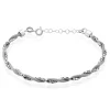 Histoire d'Or Bracelet Ciana Torsade Diamante Argent Blanc Discount