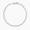 Histoire d'Or Bracelet Ciana Torsade Diamante Argent Blanc