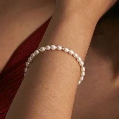 Histoire d'Or Bracelet Ciriola Or Jaune Perle De Culture Online