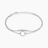 Histoire d'Or Bracelet Claramay Argent Blanc Online