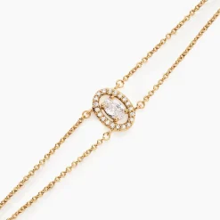 Histoire d'Or Bracelet Classical Plaqué Or Jaune Oxyde De Zirconium Online