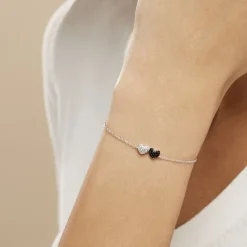 Histoire d'Or Bracelet Clementine Argent Blanc Oxyde De Zirconium Discount