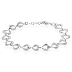 Histoire d'Or Bracelet Cleofee Argent Blanc New