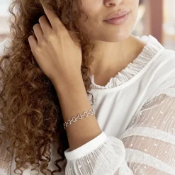 Histoire d'Or Bracelet Cleofee Argent Blanc New