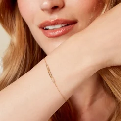 Histoire d'Or Bracelet Clippea Or Jaune Discount