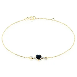 Histoire d'Or Bracelet Clothilde Or Jaune Topaze Oxyde De Zirconium or jaune topaze bleu london Online