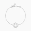 Histoire d'Or Bracelet Constellation Argent Blanc