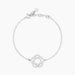Histoire d'Or Bracelet Constellation Argent Blanc