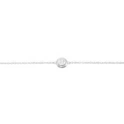 Histoire d'Or Bracelet Court Argent Blanc Laureano Oxyde De Zirconium Best