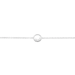 Histoire d'Or Bracelet Court Argent Blanc Vivence Oxyde De Zirconium Clearance