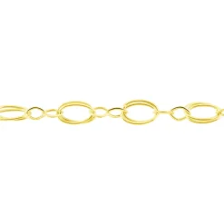 Histoire d'Or Bracelet Crepine Or Jaune New