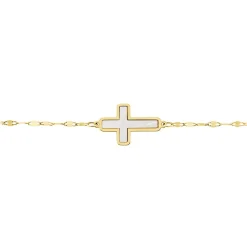Histoire d'Or Bracelet Crescentius Or Jaune Nacre Clearance