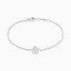 Histoire d'Or Bracelet Cyllene Argent Blanc Oxyde De Zirconium Clearance