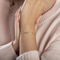 Histoire d'Or Bracelet Danae Plaquette Or Jaune Best