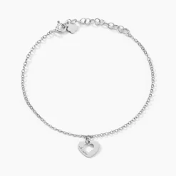 Histoire d'Or Bracelet Danielae Argent Blanc Best