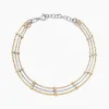 Histoire d'Or Bracelet Daralea Argent Tricolore Outlet