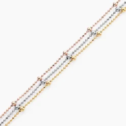 Histoire d'Or Bracelet Daralea Argent Tricolore Outlet