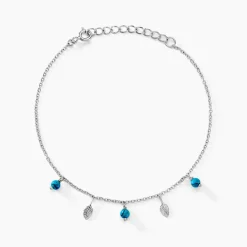 Histoire d'Or Bracelet Darcie Argent Blanc Turquoise