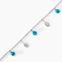 Histoire d'Or Bracelet Darcie Argent Blanc Turquoise
