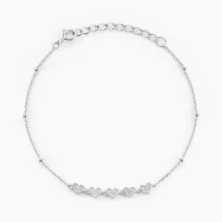 Histoire d'Or Bracelet Declaration De Zirconium argent blanc oxyde Outlet