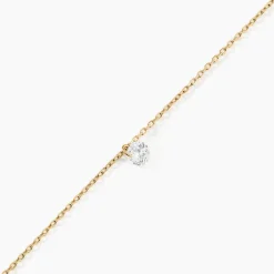 Histoire d'Or Bracelet Delma Plaqué Or Jaune Oxyde De Zirconium Online