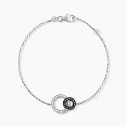 Histoire d'Or Bracelet Diana Argent Blanc Oxyde De Zirconium Sale