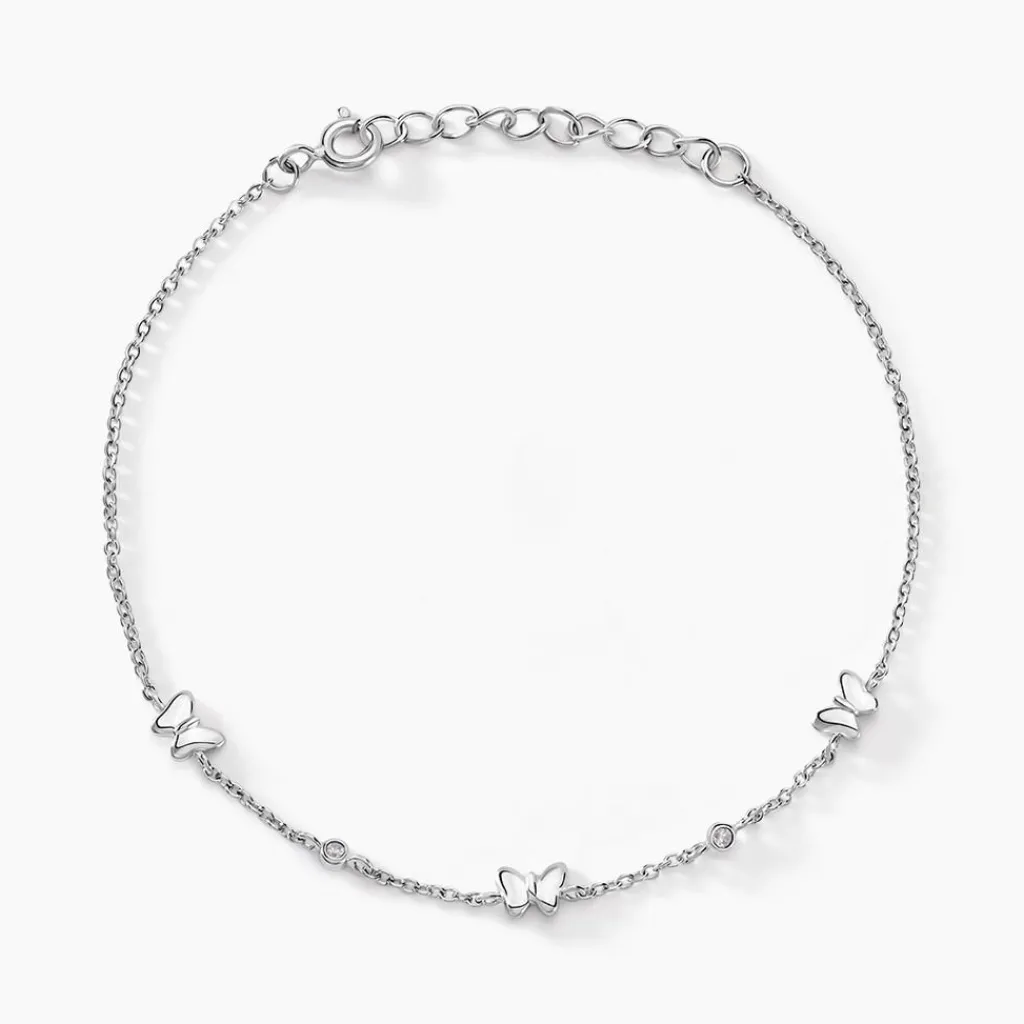 Histoire d'Or Bracelet Diep Argent Blanc Oxyde De Zirconium Sale