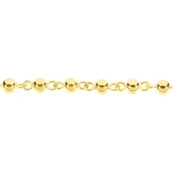 Histoire d'Or Bracelet Diona Maille Boule Or Jaune Sale