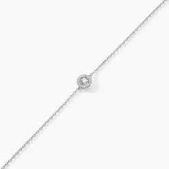 Histoire d'Or Bracelet Domitia Or Blanc Diamant Sale