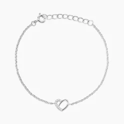 Histoire d'Or Bracelet Dorthea Argent Blanc Oxyde De Zirconium Sale