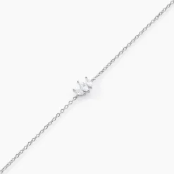 Histoire d'Or Bracelet Duchesse De Zirconium argent blanc oxyde Online