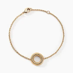 Histoire d'Or Bracelet Dune Plaqué Or Doré Clearance