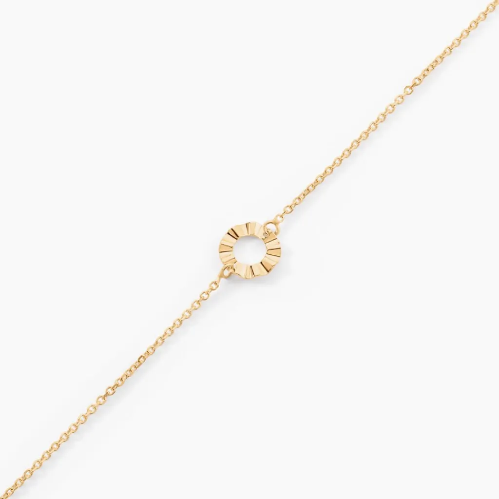 Histoire d'Or Bracelet Eclats Solaires Or Jaune Sale