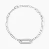 Histoire d'Or Bracelet Egerie Argent Blanc Outlet